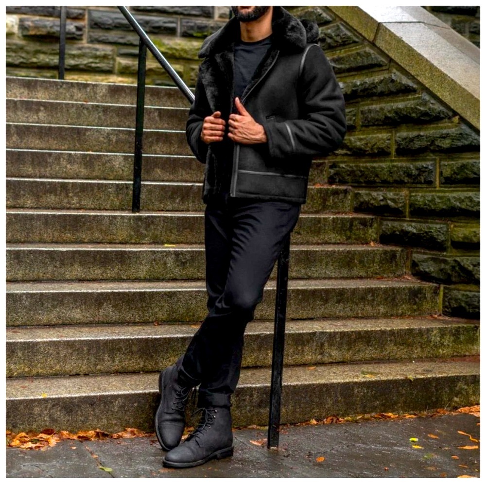 Thursday Boot Co. Men’s Bronco Jacket. Black. Large - Picture 9 of 13
